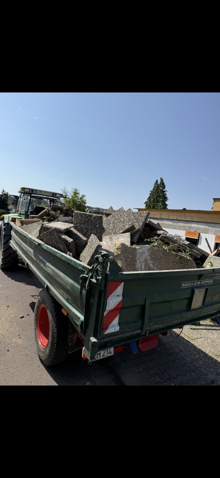 Abtransport von Bauschutt und mineralischen Materialien – MD Baudienstleistungen Hünfelden